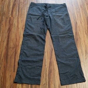 Mens linen Prana pants